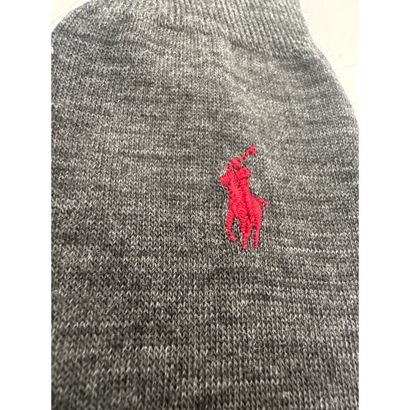 Merino Wool Polo Ralph Lauren gray socks NWT - Picture 2 of 5